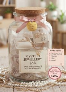 korean Mystery Jewellery plastic Jar
