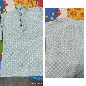 Boys Festive chikankari Kurtas combo with 1pajama