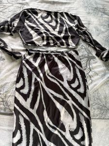 Stylish Zebra Print Co-ord Set