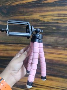 Pink mini  Tripod Stand