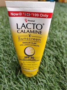 Lacto Calamine Sunscreen (SPF 50) - Used