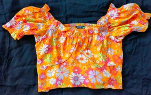 Floral Crop Top