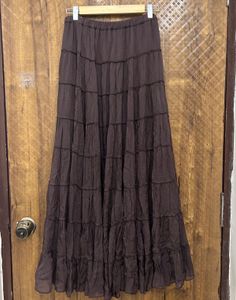 Tiered Maxi Skirt(Brand new )