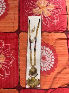 Bohemian Style Necklace and Earrings Set