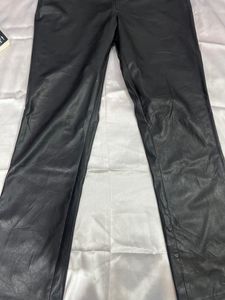 Only Today Offer Leather Straight Fit pant