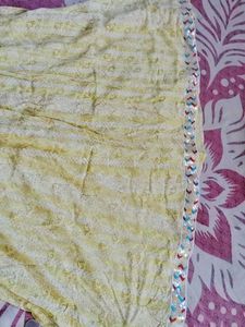 105.Embellished Yellow Kurta
