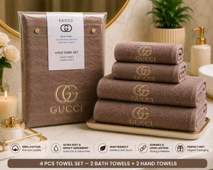 Luxury Branded Towel Set