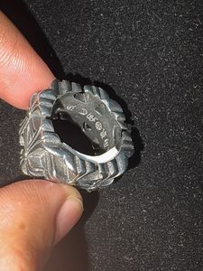CHROME HEART CEMETERY SQ RING