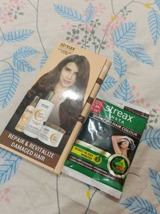 Streax Hair Color & Repair Kit