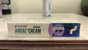 ANOAC Cream for Piles, Fissure