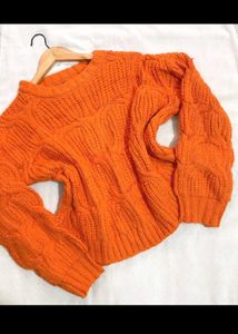 Orange Pullover