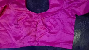 Vibrant Pink Silk Blouse