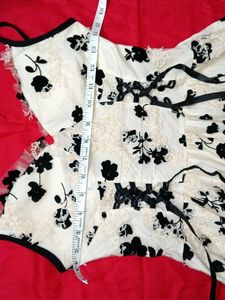 Floral Lace Corset Dress