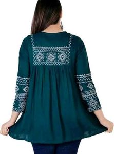 Elegant Embroidered Kurta Top