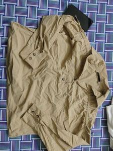 Zara Classic Beige Casual Tunic Top