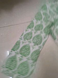 Green Printed Kurta
