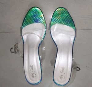 Transparent Heels Sandals