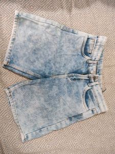 Acid Wash Denim jorts
