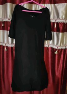Black Knit Dress
