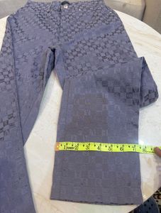 versace Grey Patterned Jeans