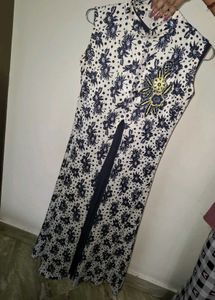 Elegant Printed Kurta with Palazzo Set