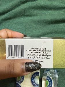 ST. DALFOUR whitening Soap with Glutathione sample