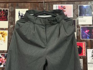 Classic Grey Tailored Trousers