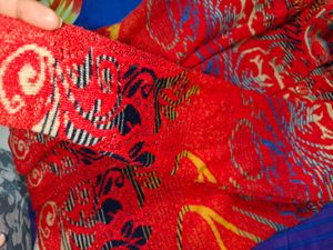 Red Floral Cardigan