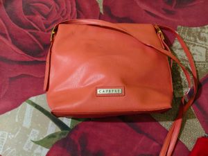 Caprese Orange Handbag
