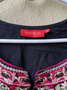 New Navras cotton embroidered kurta