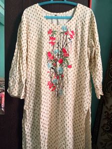 Embroidered Long Kurta