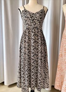 Floral Print Midi Sundress