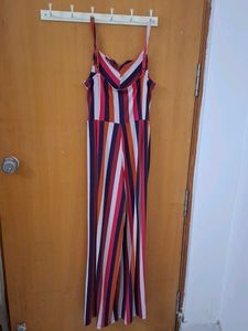 Striped Jumpsuit