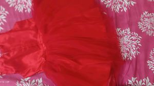 Grab Fast🔑Beautiful Red frock for baby Girl