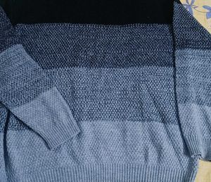 Men's Striped Knit Sweater
