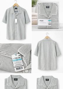 🏷️ Max Men’s Lounge Wear Shirt – Brand New
