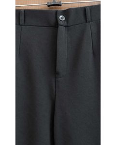 Classic Black Wide-Leg Trousers