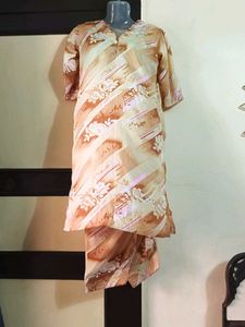 Vintage Floral Print Top
