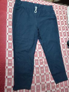 Comfortable Navy Blue Casual Pants Type Pyjama