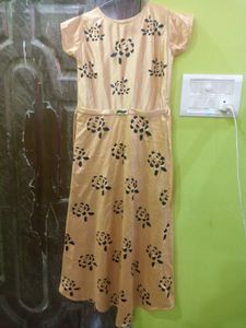Women's Printed Ethnic Gown