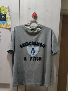 Abercrombie & Fitch Grey T-Shirt