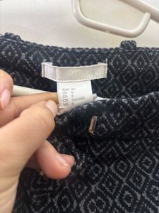 H&amp;M Thick Patterned Casual Pants