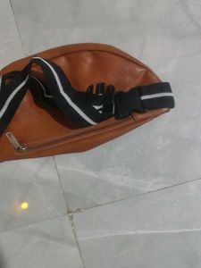 Brown Leather Fanny Pack