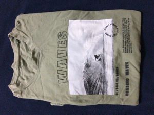 Men's Graphic T-Shirt "Waves" Medium size