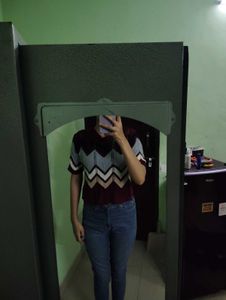 knitted crop top