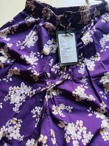 Floral Print Palazzo Pants