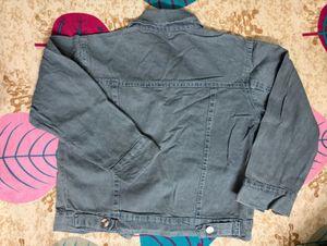 Stylish Grey Denim Jacket