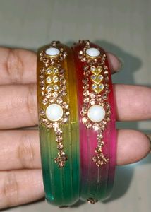 Exquisite Embellished Bangles