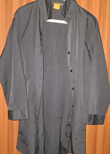 Elegant Black Button-Down Shirt