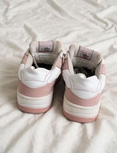 Hello Kitty Pink Plaid Sneakers